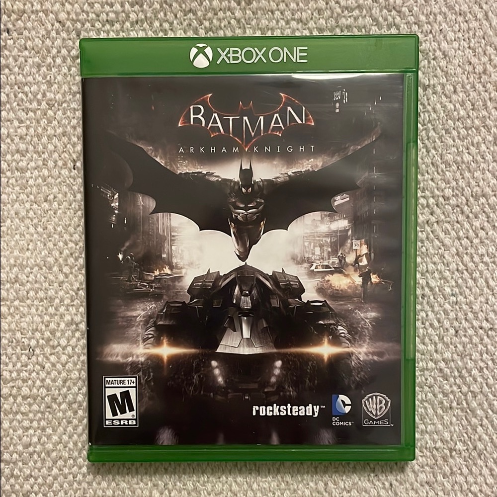 RockSteady Green Xbox One Video Game Batman Arkham Knight